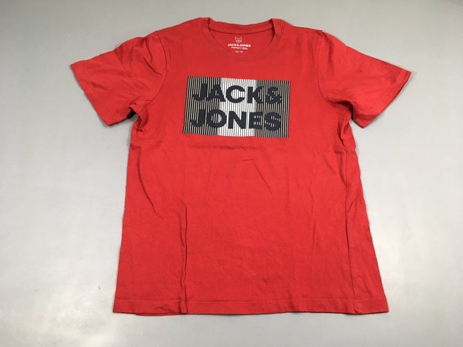 T-shirt m.c rouge Jack&Jones, moins cher chez Petit Kiwi