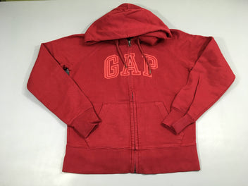 Sweat zippé à capuche rouge Gap