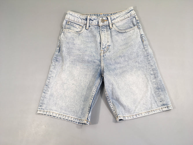 Bermuda en jean loose, moins cher chez Petit Kiwi