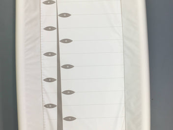 Matelas à langer blanc 47-70cm avec toise