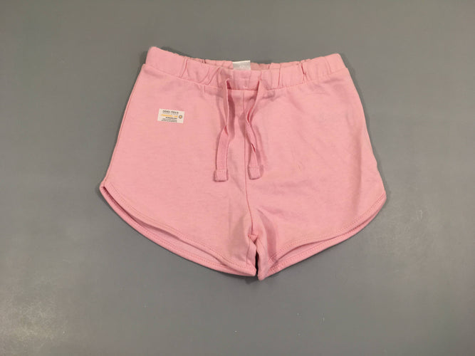 Short molleton rose, moins cher chez Petit Kiwi