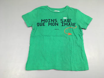 T-shirt m.c vert Moins