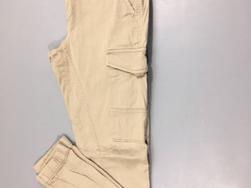 Pantalon cargo Slim Beige