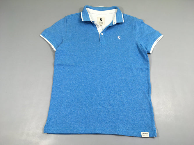 Polo m.c bleu clair G, moins cher chez Petit Kiwi