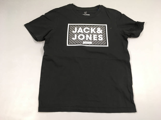 T-shirt m.c noir Jack&Jones, moins cher chez Petit Kiwi