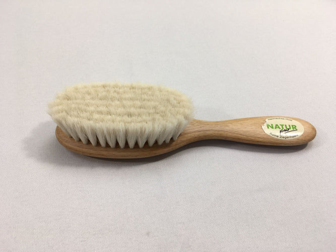 Brosse en bois, Natur Pur, moins cher chez Petit Kiwi