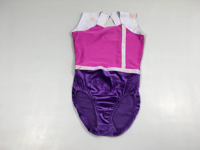 Maillot de gym rose mauve - fait main?, moins cher chez Petit Kiwi