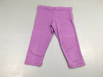 Legging court mauve