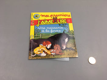 Mes premiers j'aime lire, une naissance à la ferme + CD