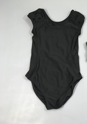 Maillot de gym noir estimé à 6a, moins cher chez Petit Kiwi