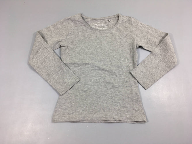 T-shirt m.l gris chiné, moins cher chez Petit Kiwi