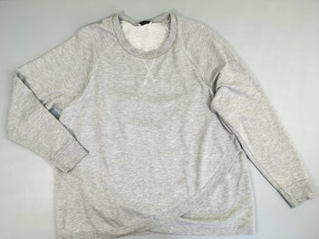 Sweat de grossesse gris Bouloché