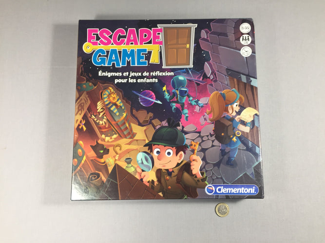 Escape game - 64 cartes/66, moins cher chez Petit Kiwi