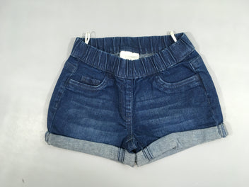 Short en jean revers