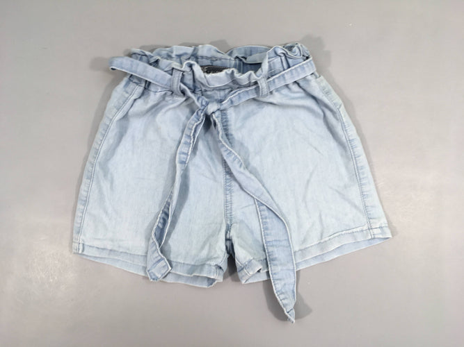 Short denim ceinture, moins cher chez Petit Kiwi