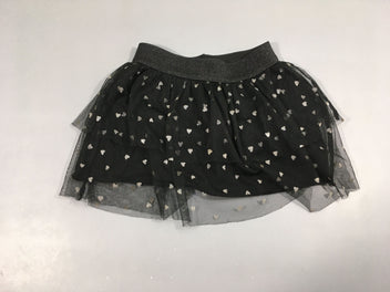 Jupe tulle noir coeurs, Hello Kitty