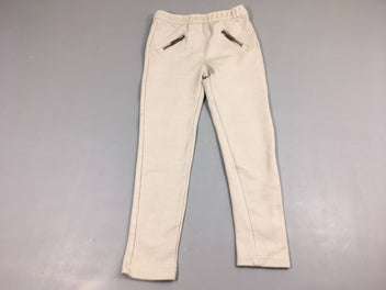 Pantalon molleton gris à carreaux