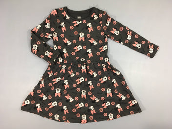 Robe m.l molleton grise Minnie