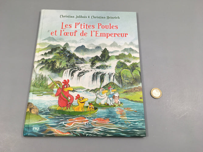 Les petites poules et l'oeuf de l'empereur, moins cher chez Petit Kiwi