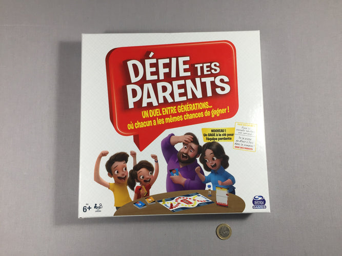 Défie tes parents - Un duel entre génération - 6+, moins cher chez Petit Kiwi