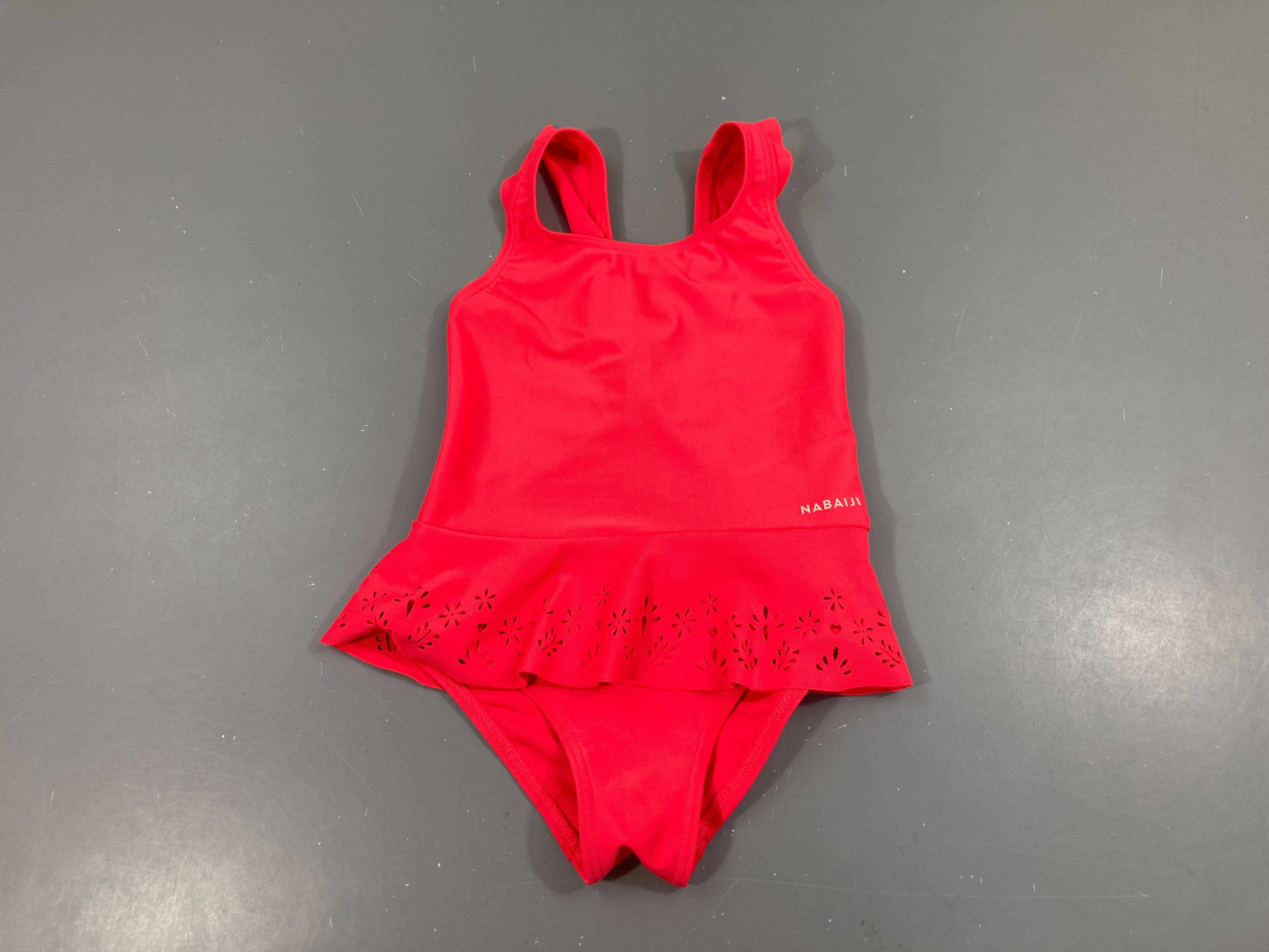 Maillot rose flash Nabaiji