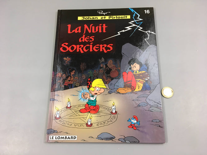 Johan et Pirlouit la nuit des sorciers, moins cher chez Petit Kiwi