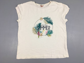 T-shirt m.c écru flammé Summer