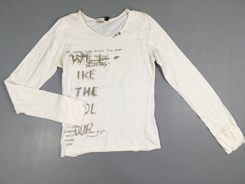 T-shirt m.l blanc Wel