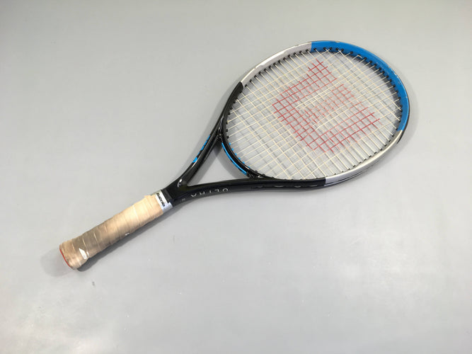 Raquette tennis bleu/argenté Uliha, moins cher chez Petit Kiwi