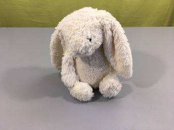 Peluche lapin beige