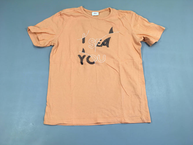 T-shirt m.c orange i sea you, moins cher chez Petit Kiwi