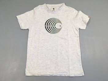 T-shirt m.c gris flammé cercles garcia