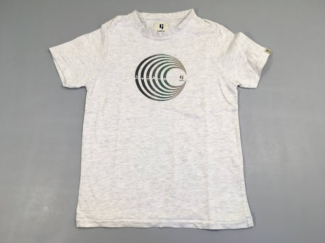 T-shirt m.c gris flammé cercles garcia, moins cher chez Petit Kiwi