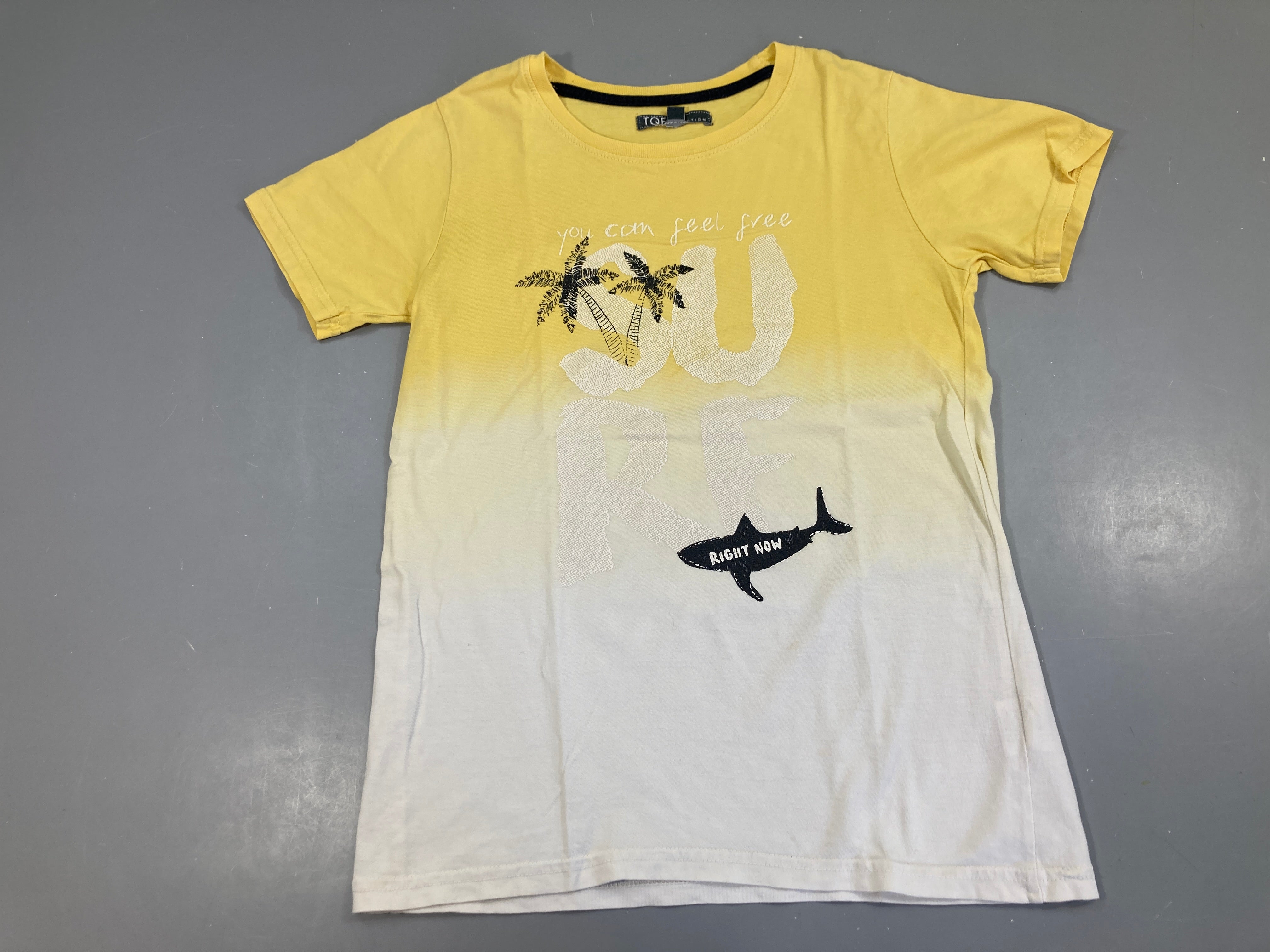 T-shirt m.c jaune Palmier