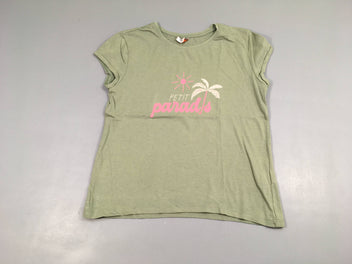 T-shirt m.c vert palmier