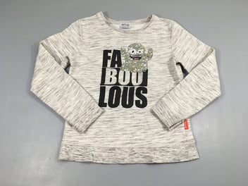 Sweat gris flammé fantome sequins