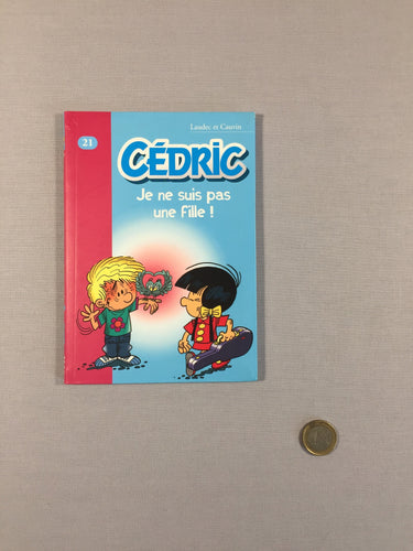 Livre Cédric "Je ne suis pas une fille", moins cher chez Petit Kiwi