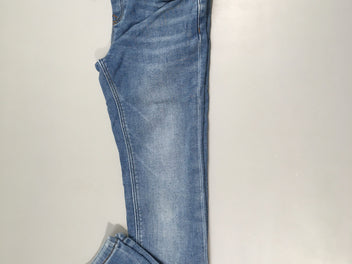 Pantalon denim soft taille élastique