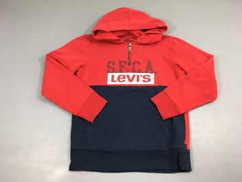 Sweat à capuche rouge/bleu Levi's