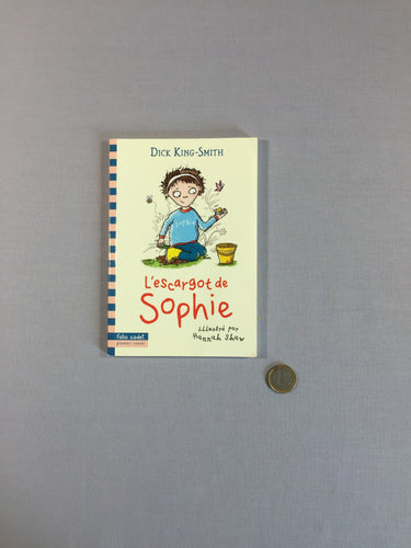 Livre L'escargot de Sophie - Roman - 7+, moins cher chez Petit Kiwi