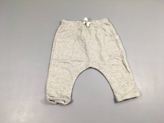 Pantalon de training gris chiné, moins cher chez Petit Kiwi