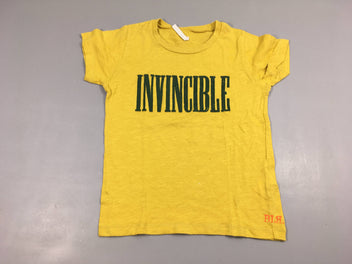 T-shirt m.c moutarde Invincible Légèrement bouloché