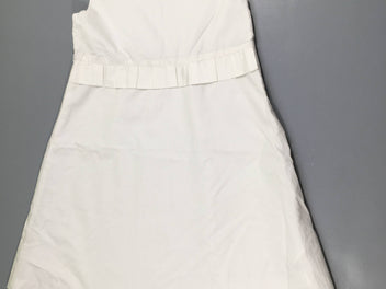 Robe s.m blanche 100%Coton