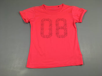 T-shirt m.c de sport rose 08 légèrement bouloché