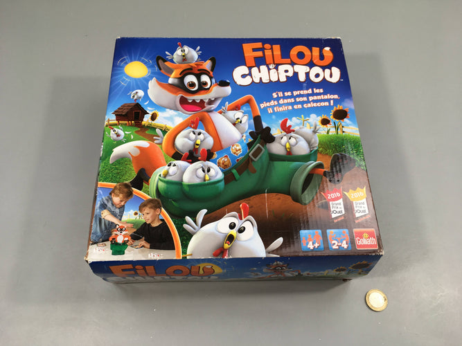 Complet Filou chiptou, 4+, moins cher chez Petit Kiwi