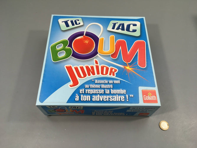 Complet Tic Tac boum junior, 6+ boite abîmée, moins cher chez Petit Kiwi