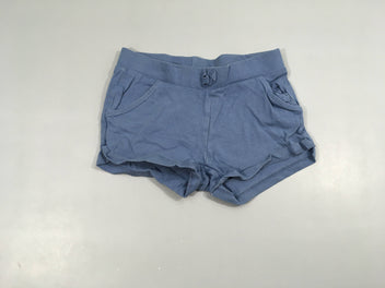 Short jersey bleu