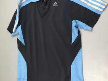 Polo m.c de sport bleu foncé/bleu adidas