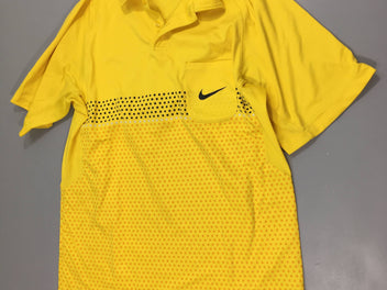 Polo m.c de sport jaune pois fit dr.y