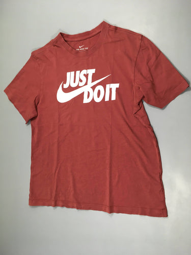 T-shirt m.c rose/rouge Just do it, moins cher chez Petit Kiwi